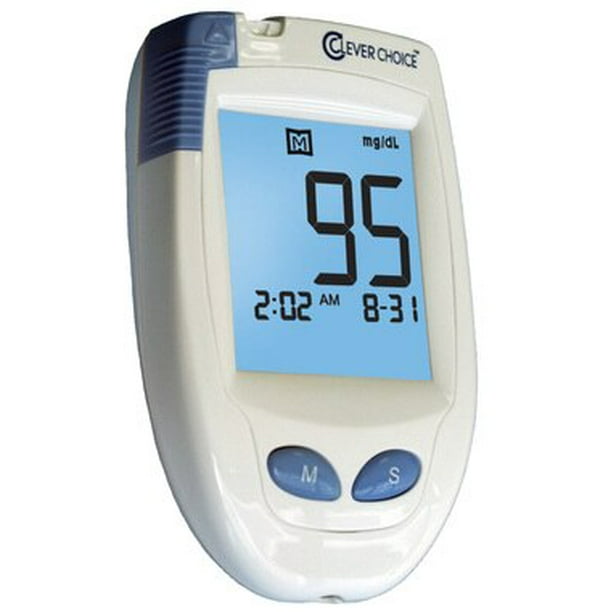Clever Choice HD Blood Glucose Monitor For GLucose Care
