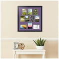thumbnail image 2 of ArtToFrames Collage Photo Picture Frame with 10 - 4x6" Openings, Framed in Black with Grape and Black Mats (CDM-3926-403), 2 of 8