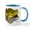 White/Blue Inside, variant on CafePress - Bullfrog Mug - 11 oz Ceramic Mug - Novelty Coffee Tea Cup