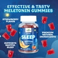 thumbnail image 3 of Nature's Choice Kids Melatonin 1mg Gummy, 100% Drug-Free & Effective Sleep Supplement Gummies for Children Ages 3 and Up, Chewable Supplement for Restful Sleep, Natural Berry-Flavored - 60 Gummies, 3 of 9