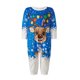 thumbnail image 3 of Pijamas navideños familiares a juego, camiseta de manga larga con estampado de alces y pantalón con estampado de árboles. Ropa de dormir para estar en casa., 3 of 10