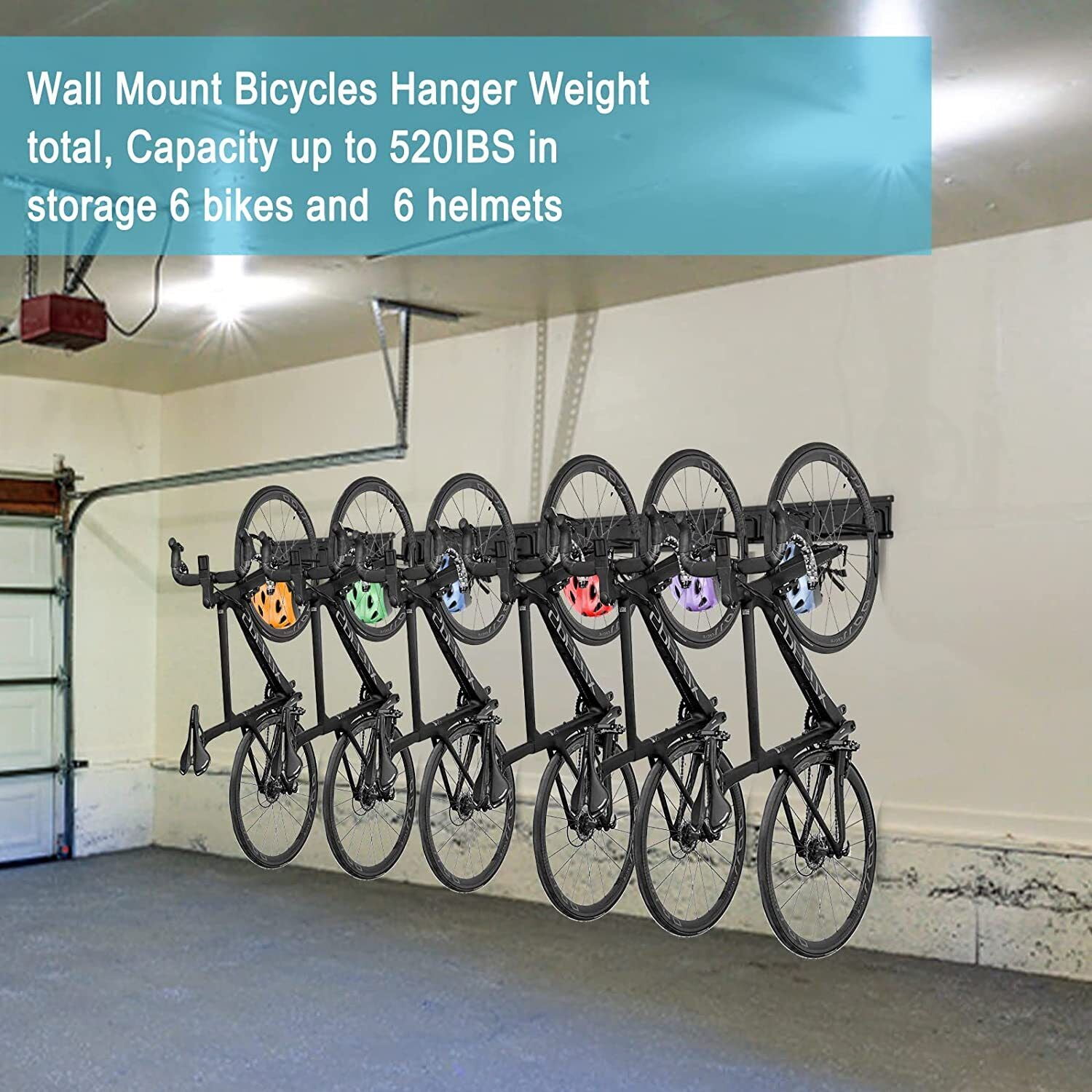 6 bike wall rack sale