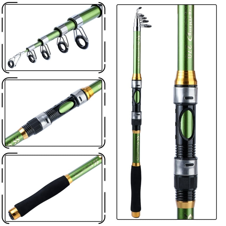 Sougayilang Fishing Rod Feeder, Fishing Rods Spinning Rod