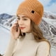 thumbnail image 5 of Gorros y gorras de lana para hombre: gorro de punto para invierno, 5 of 5
