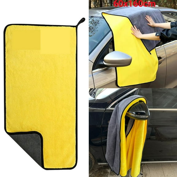 Microfiber Car Drying Towel 60x160cm Extra Large for Truck Auto Wash and Detailing