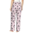 thumbnail image 3 of Xecao Cute Cupcake Women's Straight Lounge Pajama Pants: The Epitome of Relaxed Sleepwear, 3 of 9