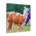 thumbnail image 2 of Llama in Impressionism - Canvas, 2 of 10