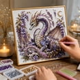 thumbnail image 4 of Dragon DIY Pearl Diamond Art Kit for Adults, Diamond Painting Figurine for Wall Holiday & Friend Gift, 4 of 8