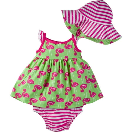 Gerber Newborn Baby Girl Sundress Diape Gerber Newborn Baby Girl Sundress Diape
