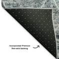 thumbnail image 5 of Addison Rugs Mayfield Premium Machine Washable Transitional Geometric Blue Rectangle Rug, 3' x 5', 5 of 7