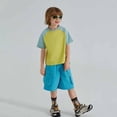 thumbnail image 2 of Bright Everyday Kids Tee for Girls and Boys—Breathable Short Sleeve Shirt Lightweight Comfortable Top for Play and, 2 of 6
