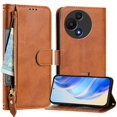 thumbnail image 2 of FOXDOCK Funda Tipo Cartera para Xiaomi Poco F8 Pro Cuero PU con Cremallera y Correa de Muñeca, Ranuras para Tarjetas, Soporte Plegable, Cierre Magnético, 2 of 5