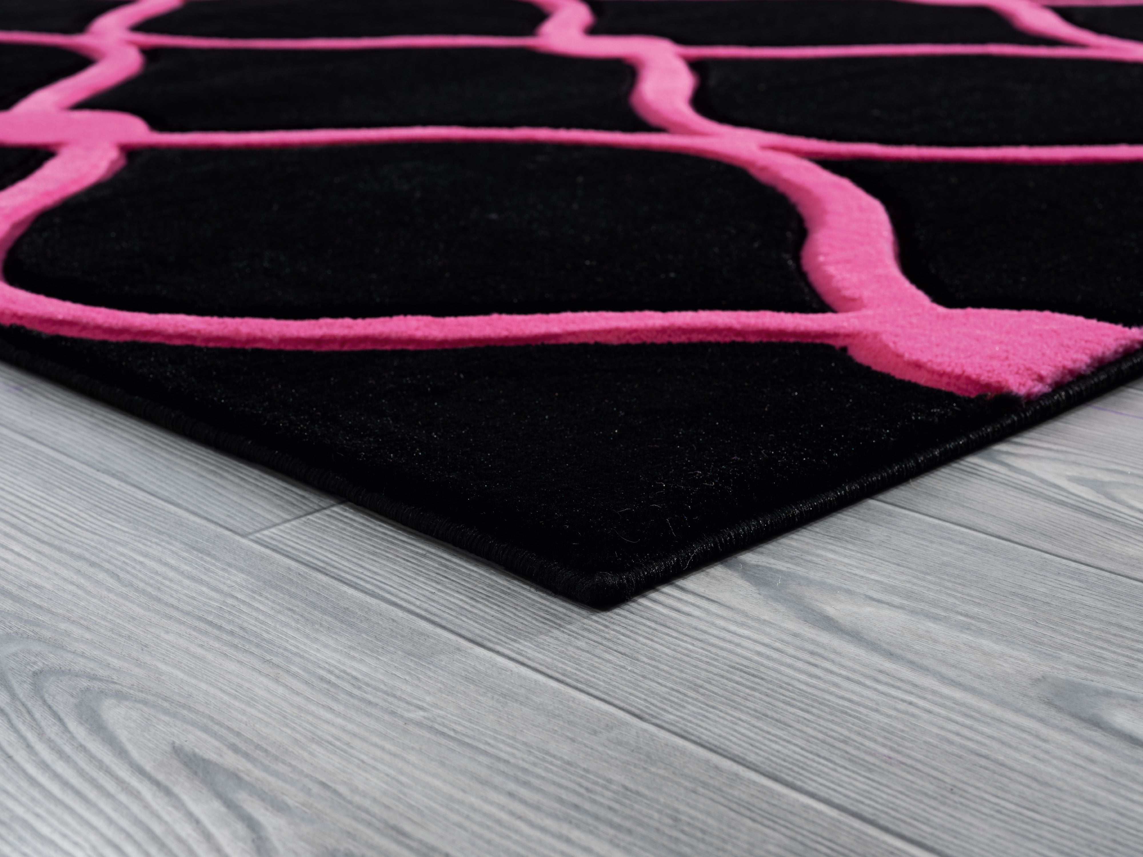 United Weavers Drachma Freya Modern Trellis Accent Rug, Pink, 2'7" x 4'2"
