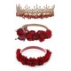 thumbnail image 1 of Conjunto de 3 Vinchas de Nylon con Flores para Bebé Niña mligril, 1 of 6