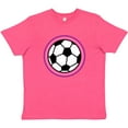 thumbnail image 3 of Inktastic Soccer Player Girls Sports Ball Youth T-Shirt, 3 of 5