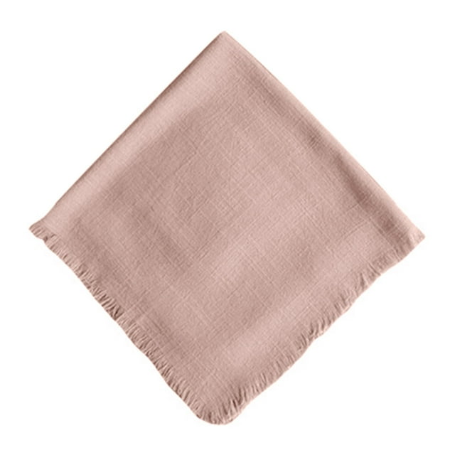 Cotton Linen Placemats Heat Resistant Tableware Set for Dining Table Rustic Country Wedding Party Easter Decoration Decorative Tassel Napkin Tablecloths Coffeeshop Restaurant Home Kitchen Decor