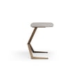 thumbnail image 3 of Katy Side Table, 12mm Grey Ceramic Top, Bronze Brushed Metal Base, 3 of 5