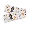 thumbnail image 7 of Yayeee Table Runner 90 inches Long Home Kitchen Dinning Party Decoration, White Magical Halloween Girl, 7 of 7