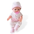 thumbnail image 3 of Simulación Vinyl Baby Doll Lifelike Juguete Navidad Año Nuevo Año Nuevo Partido Favorecer Toys Decoración Suministros Regalo Niños Seguro Tipo 3 Yuarrent FN001579-03, 3 of 7