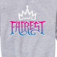 thumbnail image 3 of Descendants - Fairest Crown - Toddler And Youth Crewneck Fleece Sweatshirt, 3 of 5