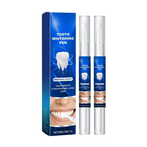 Bolígrafo dental rotatorio, blanqueador dental, bolígrafo blanqueador dental de 6 ml, gel limpiador dental