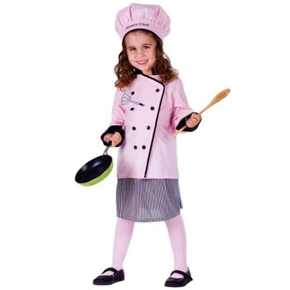 Dress Up America Master Girl Chef - Taille M (8-10)