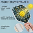 thumbnail image 4 of Pickleball Paddles Set Of 1, Fiberglass Surface, Floral, Flowers Print, 1 Paddle, 2 Balls & Bag, 4 of 5