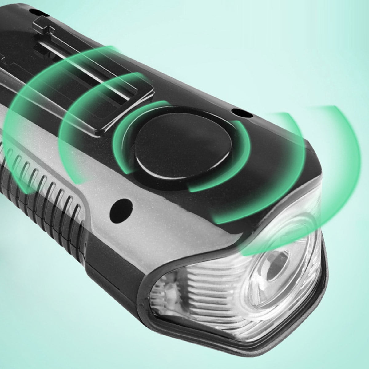 Waterproof Bicycle Light USB Charging Bike Head Light Flashlight Speed Meter LCD