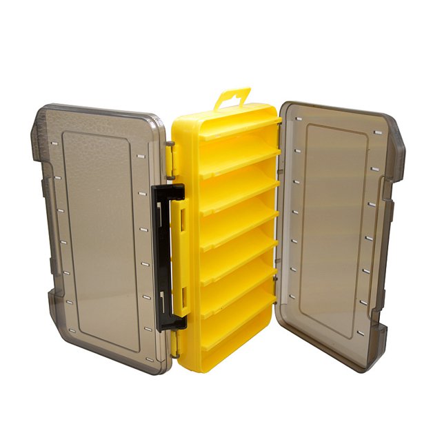 Caja Luya, caja de almacenamiento multifuncional de doble capa, caja de plástico, cebo falso Luya, caja de accesorios para cebo de pescado