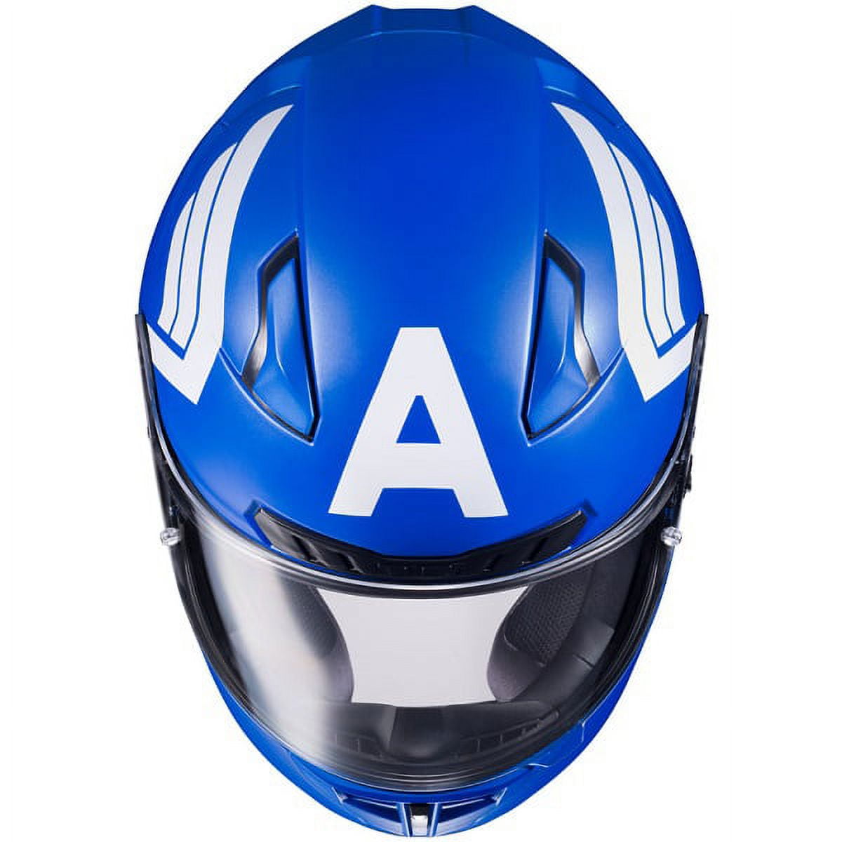 HJC CL-17 Marvel Captain America Motorcycle Helmet Blue HJC CL-17 Marvel Captain America Motorcycle Helmet Blue