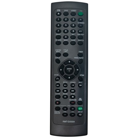 New RMT-D255A Replace Remote Control for Sony VCR DVD D2RDR-VX535 RDR-VX560
