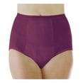 thumbnail image 1 of 3-Pack Women's Maximum Absorbency Reusable Bladder Control Panties Plum 5X (Fits Hip: 55-57), 1 of 12