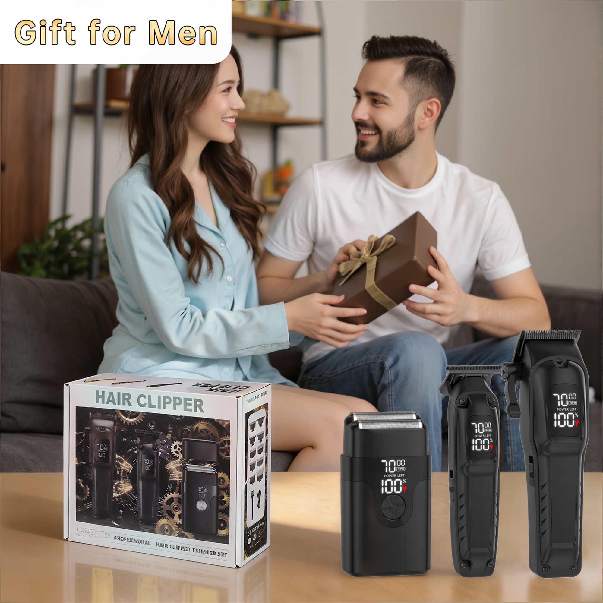 Cshidworld Professional Hair Clipper Set 3-in-1 photo 8