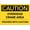Warning Sign 2, variant on Caution Out of Service Metal Aluminum Sign 12 x 8 Inches - Pre-Drilled Holes for Easy Mounting, Indoor Outdoor Use for Fence, Door, Gate, Equipment, Facility