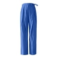 thumbnail image 4 of JIAYUE Women's Pants Ankle-Length Elegant Wide Leg Relaxed Fit High Waist Trousers For Everyday Wear Casual Bottoms For Women, 4 of 5