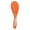 Orange, variant on Farfi Heat-Resistant Particles Surface Hanging Hole Rice Spoon Non-stick Rice Cooker Spoon Kitchen Tools (Orange)