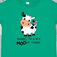 thumbnail image 4 of Inktastic Sorry, I'm a Bit Moody Today Cute Cow Pun Boys or Girls Toddler T-Shirt, 4 of 5