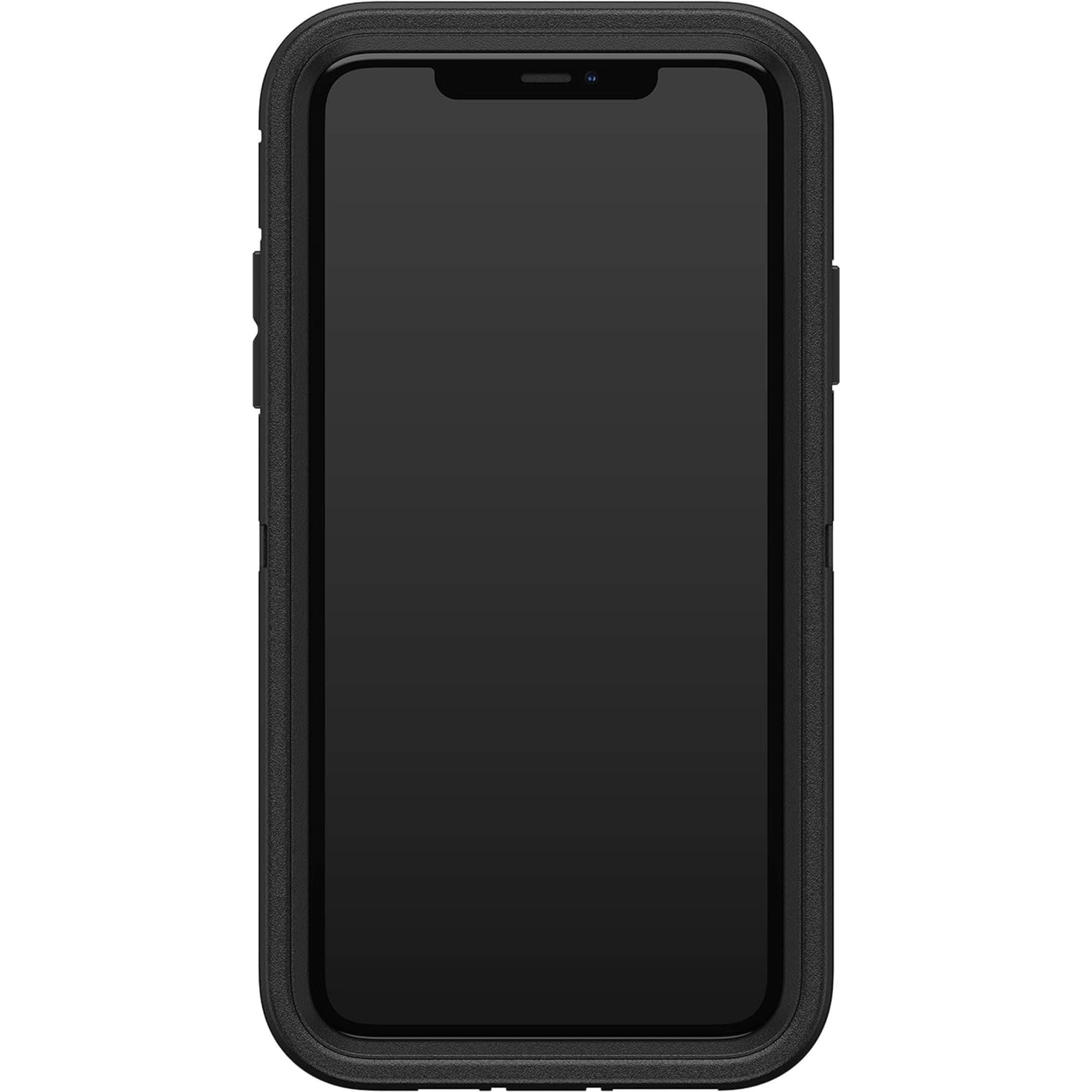 OtterBox iPhone 11 Pro Max Defender Series Case - Black, Rugged & Durable, with Port Protection, Includes Holster Clip Kickstand