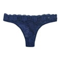 thumbnail image 1 of Tanga Secret Treasures Talla M Encaje Floral Marino, 1 of 3
