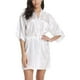 thumbnail image 3 of Bata para Boda Kimono de Satén Albornoz para Novia Damas de Honor Bata de Mujer con cinturón Escote en V Bata para Boda Fiesta en la Piscina y Fiesta de Pijamas, 3 of 5