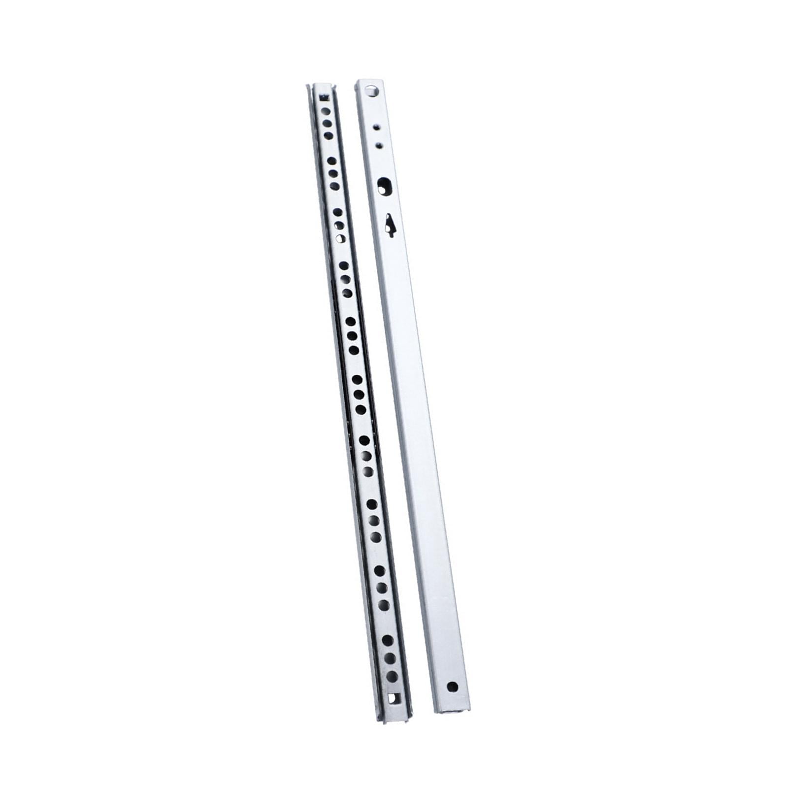 トップス draw drawers two way tops CUTICATE Drawer Slides Rails Track 2 Sections Two Way Metal