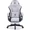 Gray, variant on Dowinx Fabric Gaming Chair with Massage Lumbar Support, High Back Ergonomic Computer Chair with Footrest for Adult, Black