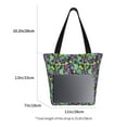 thumbnail image 5 of Kdxio Watercolor Cactuses Women Reusable Grocery Bags Foldable Ripstop,Reusable Shopping Bags for Shopping,Gym,Gift, 5 of 8