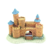 MLINS  Small Aquarium Decor Simulated Castle Landscape Fish Tank Ornament