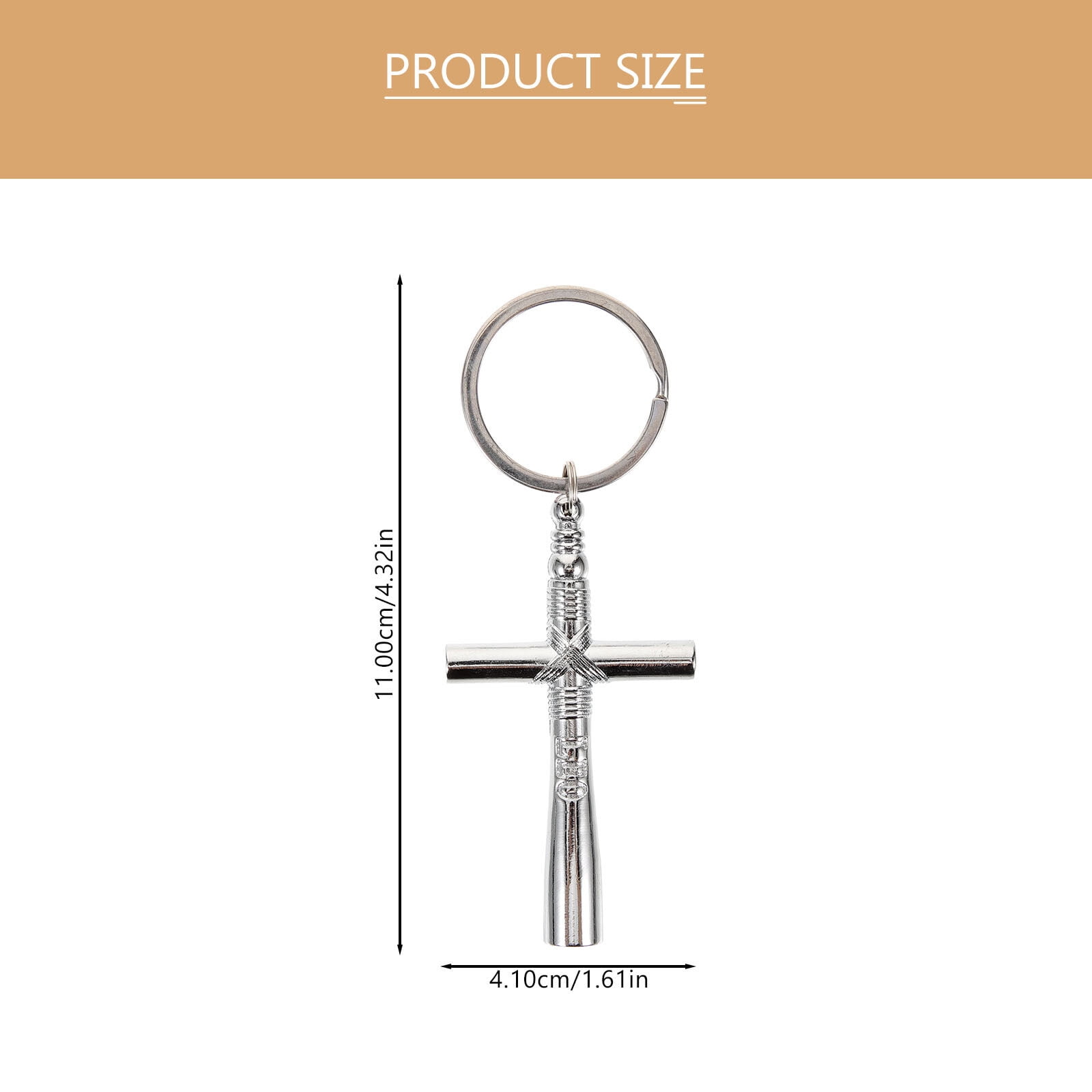 Decorative Drum Key Tool Metal Drum Key Tuner Metal Drum Tuning Key for Beginners