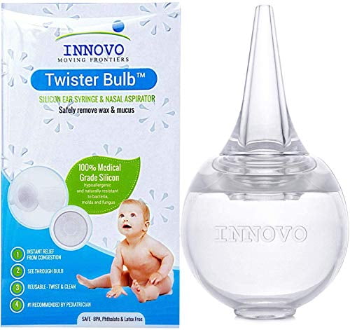 Baby Nasal Suction Aspirator Nose Cleaner Sucker Tool Hospital Toddler Infant 