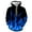 zb-Blue, variant on fartey 3D Realistic Fashion Hoodies for Men Long Sleeve Drawstring Hip Hop Adult Youth Teen Hooded Tops with Pockets Clothes