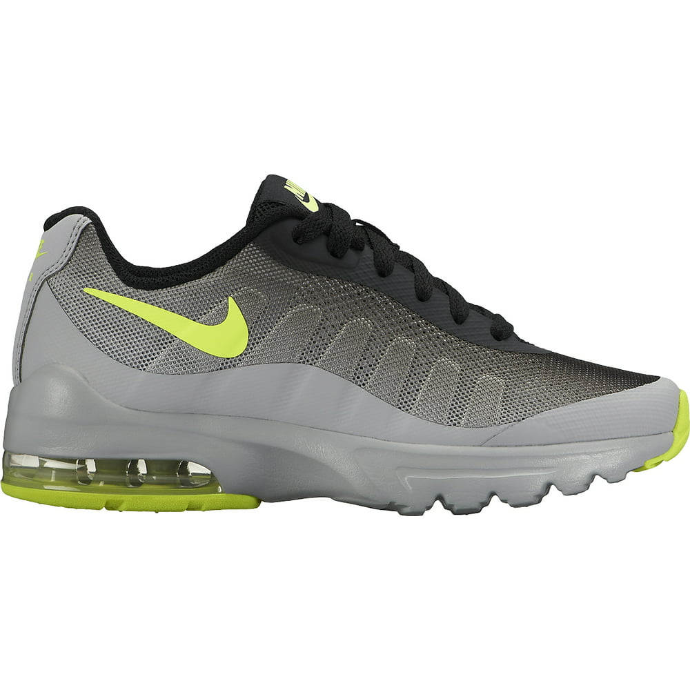 Nike Nike Boys' Air Max Invigor (GS) Shoe Wolf Grey/Volt