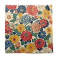 thumbnail image 2 of Yayeee Shower Curtain with Hooks 72"x72" Waterproof Fabric Bathroom Hanging Decor, Vibrant Flowers Pattern, 2 of 5