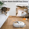 thumbnail image 4 of Automatic  Feeder Wet&Dry Food - Cordless Pet Food Dispenser with Refrigerated Container & 2 Ice Packs - 4 Meals Per Day - White, 4 of 8